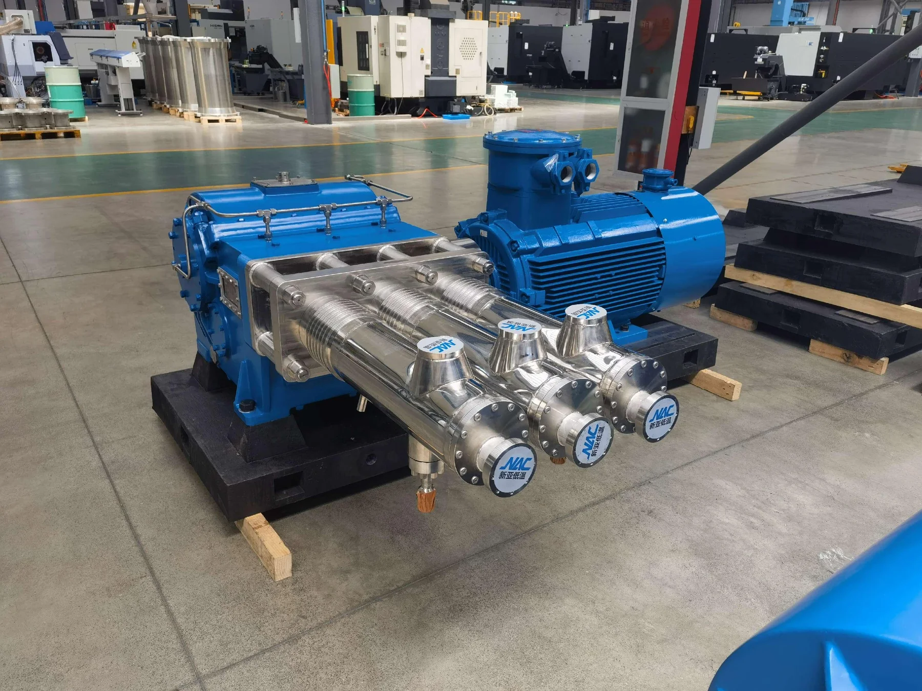 C-NAC marine LNG high-pressure pump